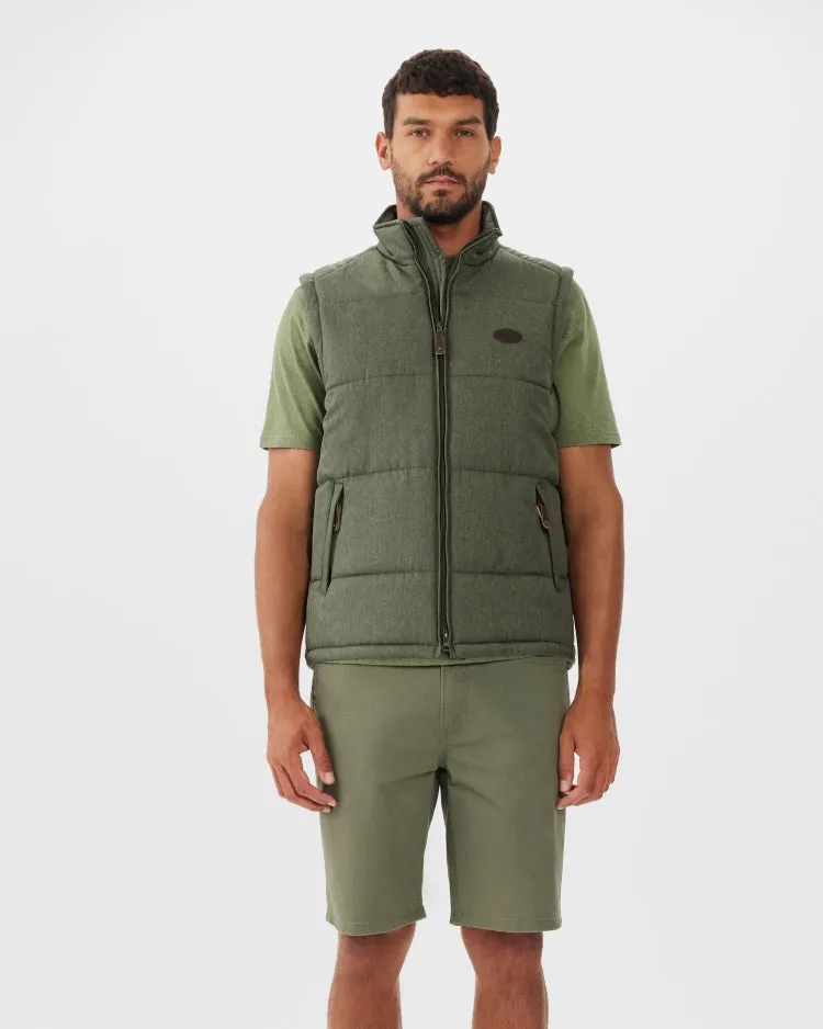 R.M. Williams Patterson Creek Vest - Green Marle