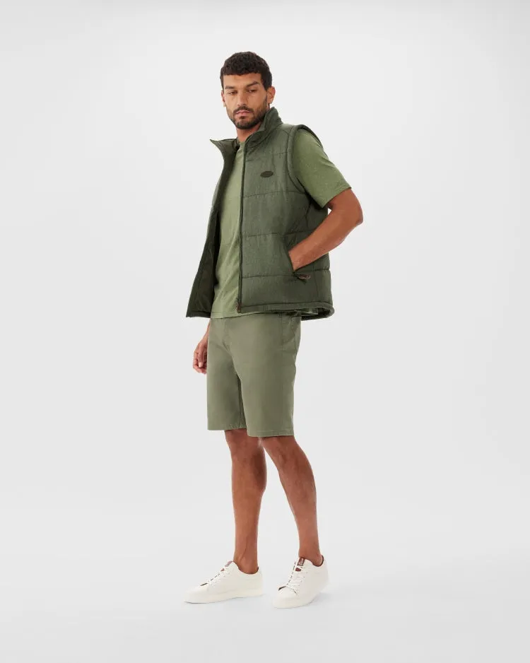 R.M. Williams Patterson Creek Vest - Green Marle