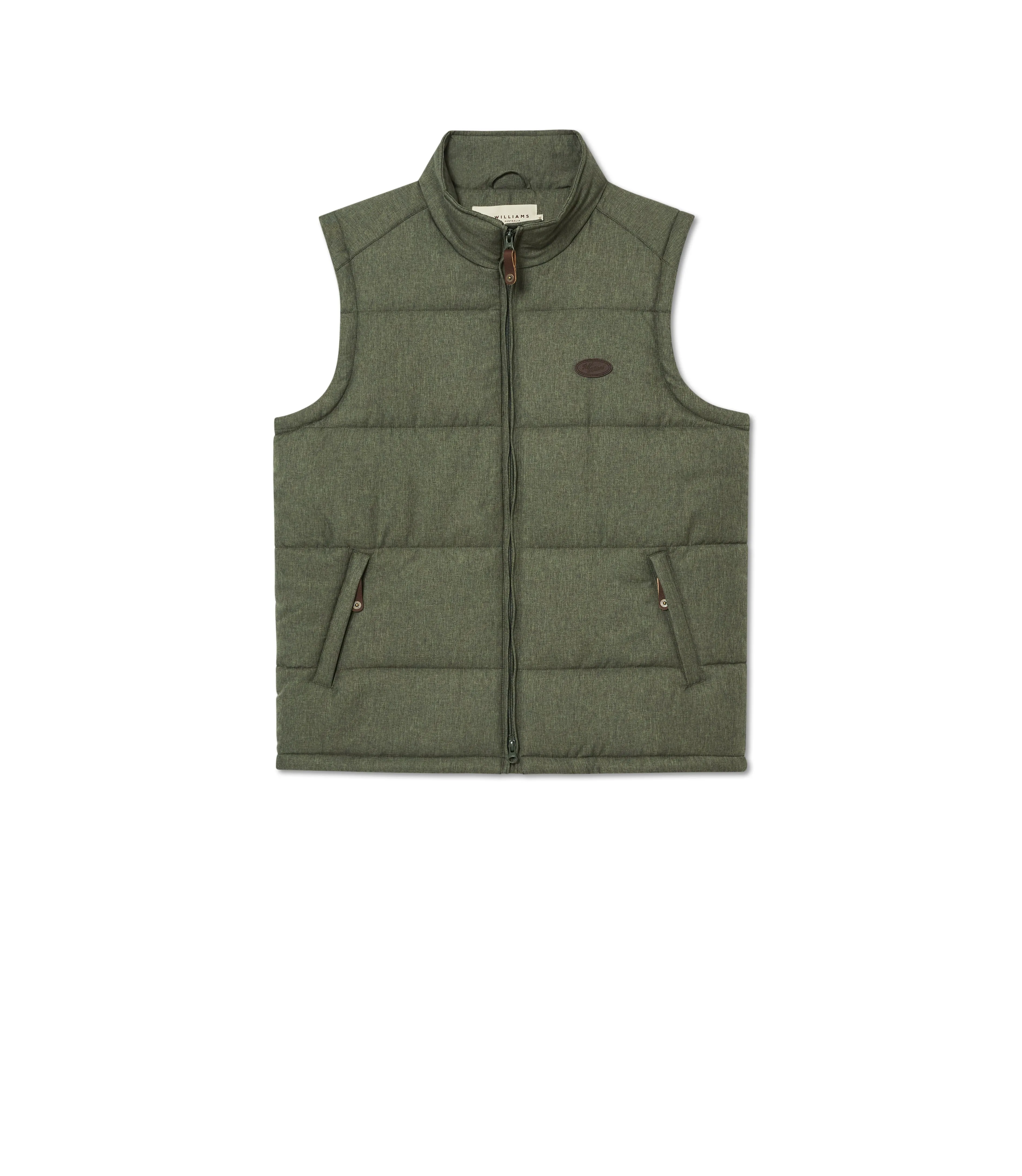 R.M. Williams Patterson Creek Vest - Green Marle