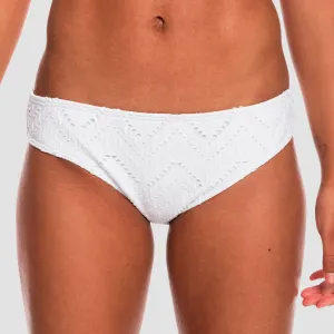 Roxy Quiet Beauty Hipster Bikini Bottoms Bright White - Womens