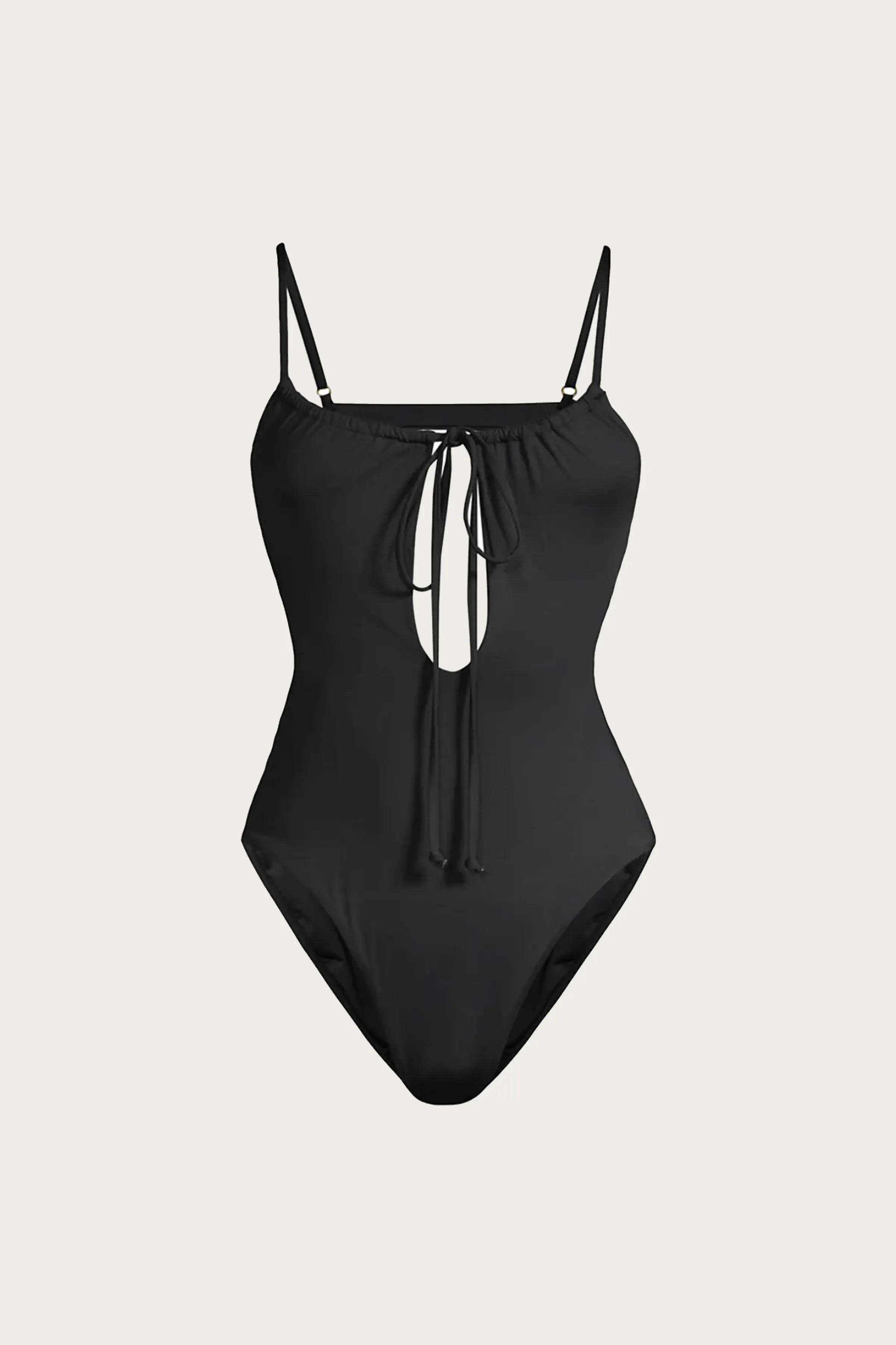 RUCHED CUTOUT ONE PIECE