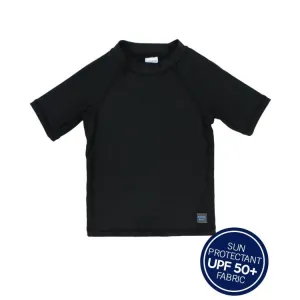 RuggedButts Black Short Sleeve Rash Guard