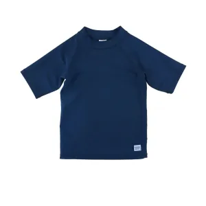 RuggedButts Navy Short Sleeve Rash Guard