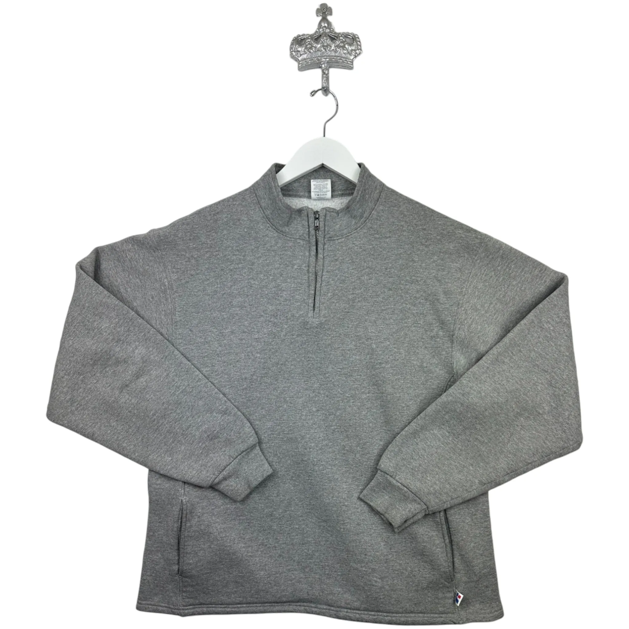 RUSSELS BLANK QUARTER ZIP - (L)