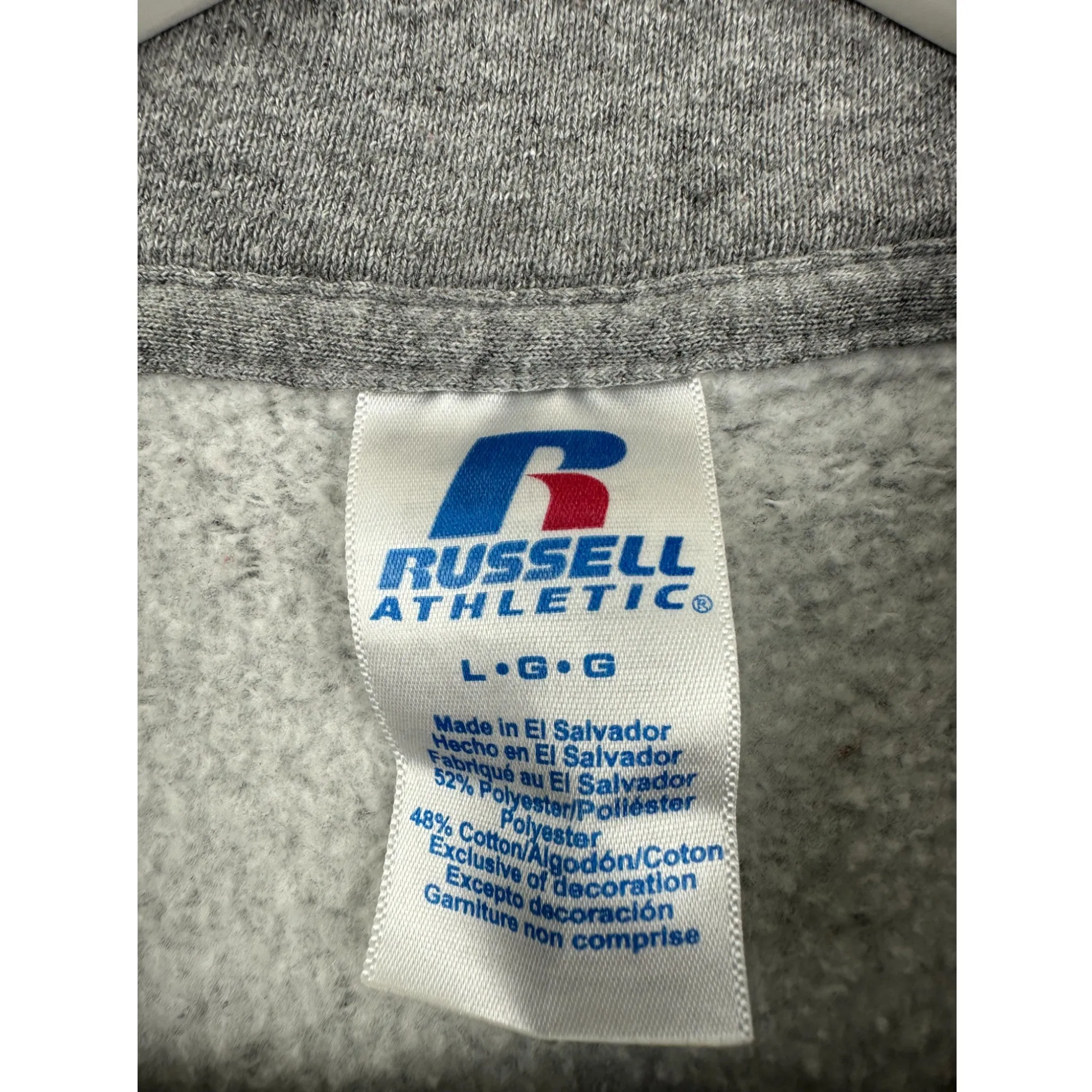 RUSSELS BLANK QUARTER ZIP - (L)