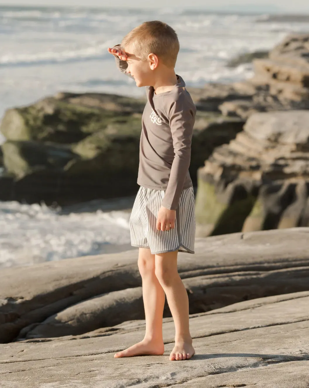 Rylee & Cru Boy’s Long Sleeved Rash Guard