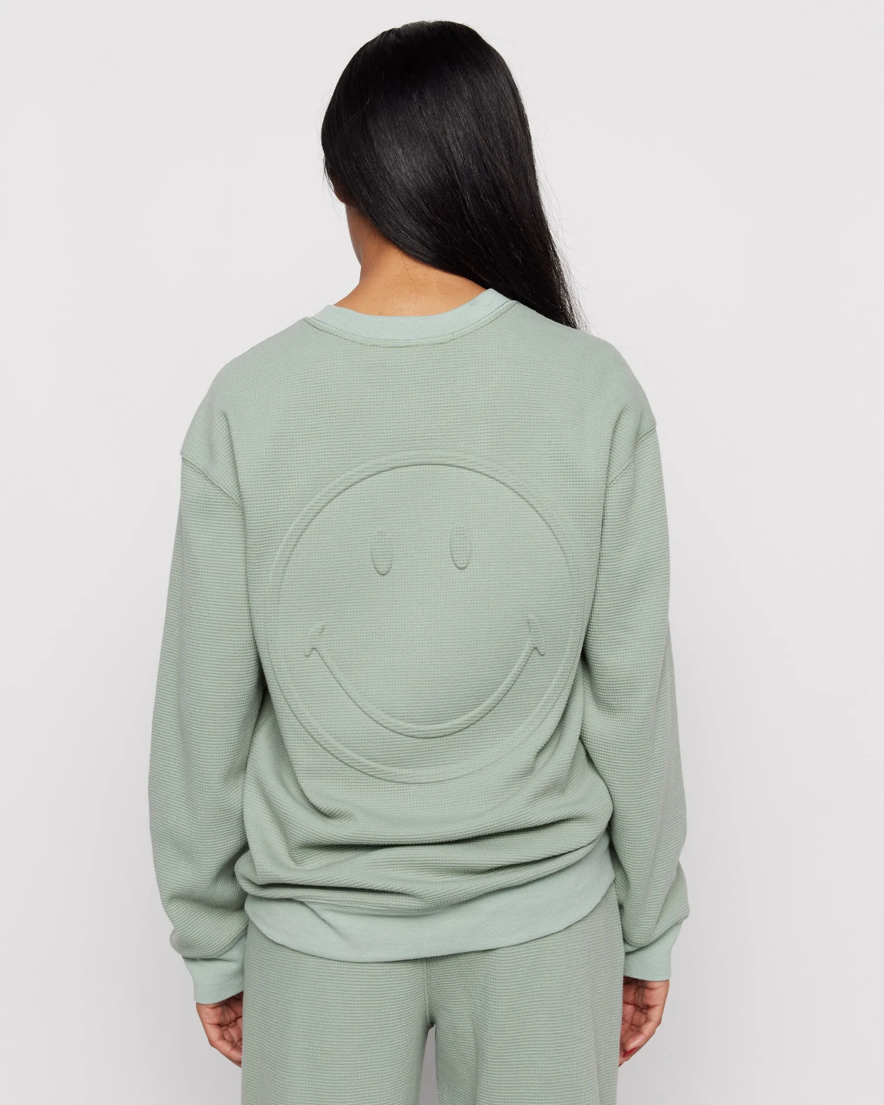 Samii Ryan Smiley® Thermal Crewneck