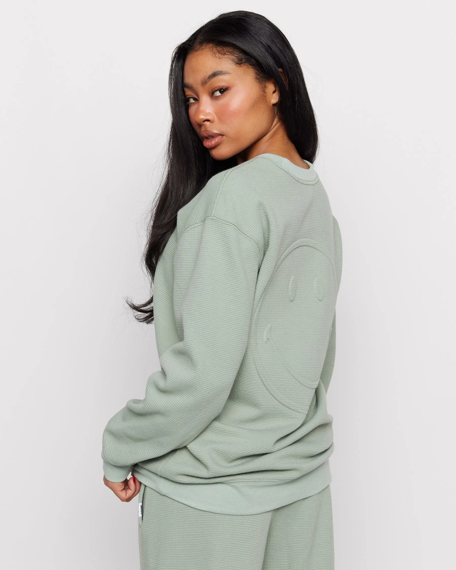 Samii Ryan Smiley® Thermal Crewneck