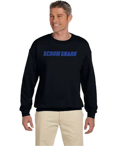 Scrum Shark Crewneck Sweatshirts