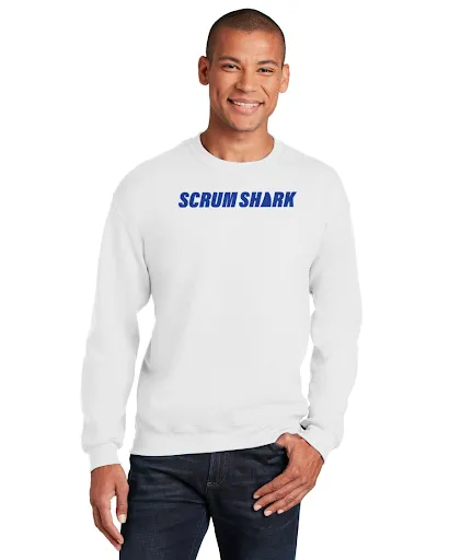 Scrum Shark Crewneck Sweatshirts