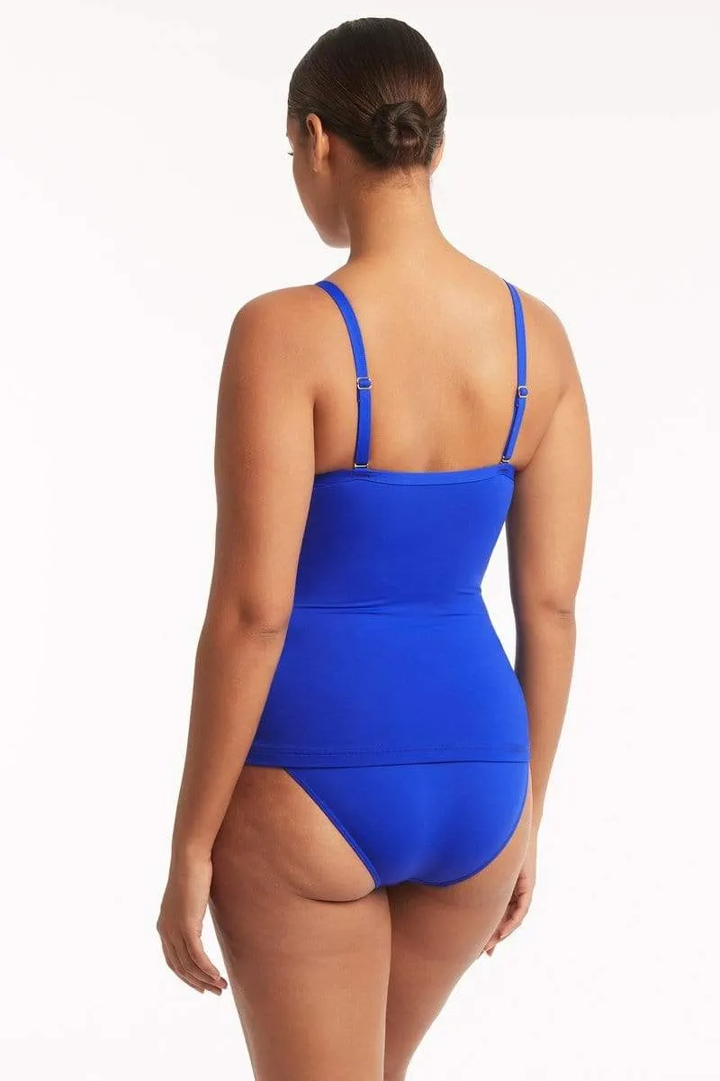 Sea Level Eco Essentials Twist Front DD/E Tankini