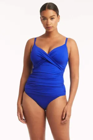 Sea Level Eco Essentials Twist Front DD/E Tankini
