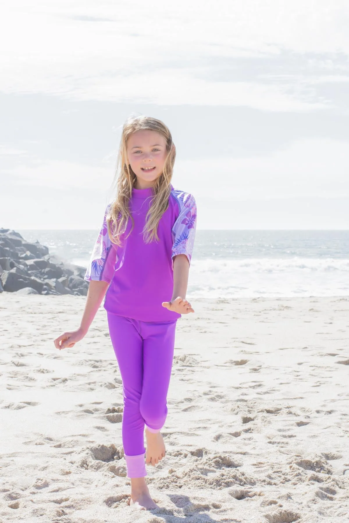 Seaside Rash Guard & Swim Legging - Baya
