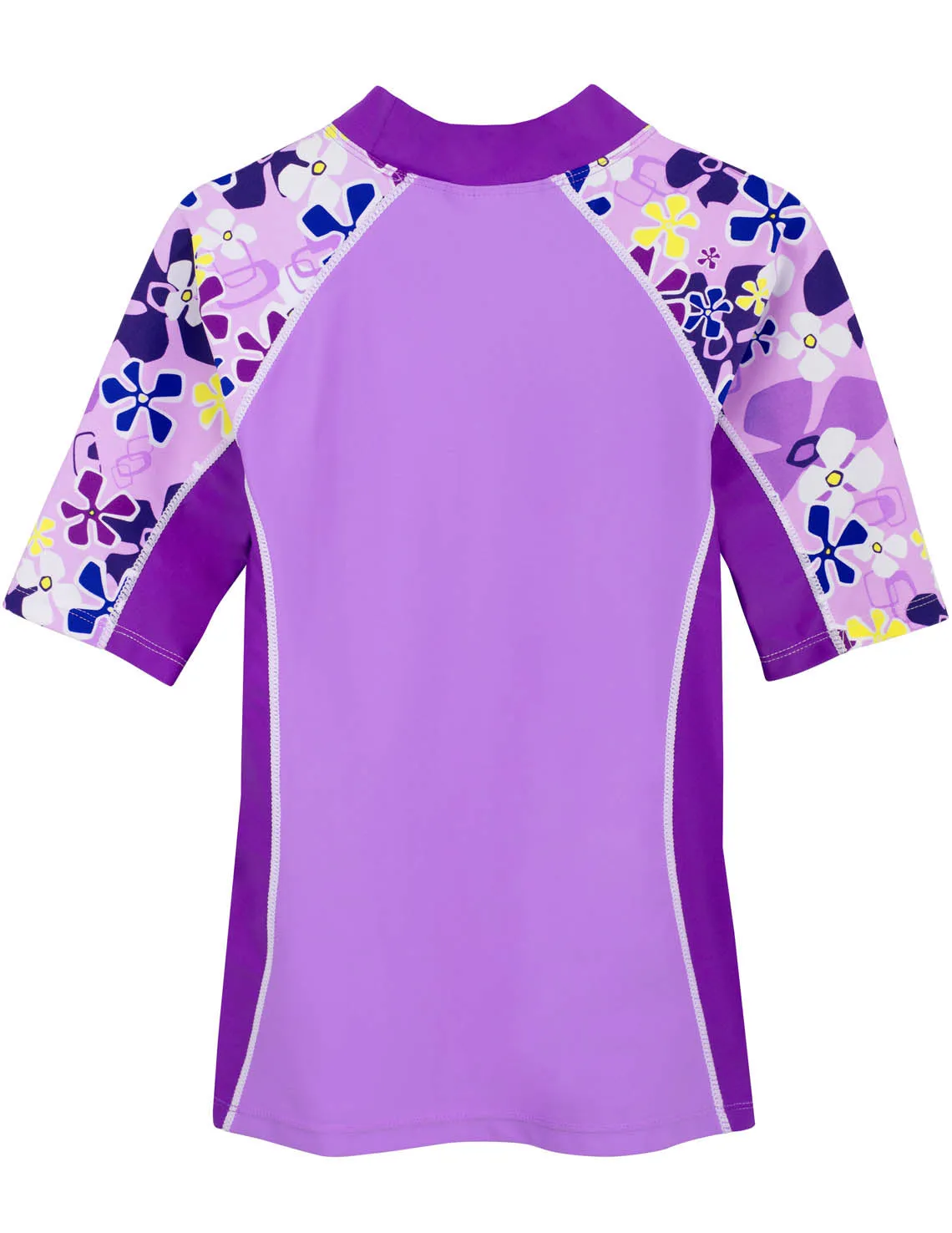 Seaside Rash Guard & Swim Short - Verbena