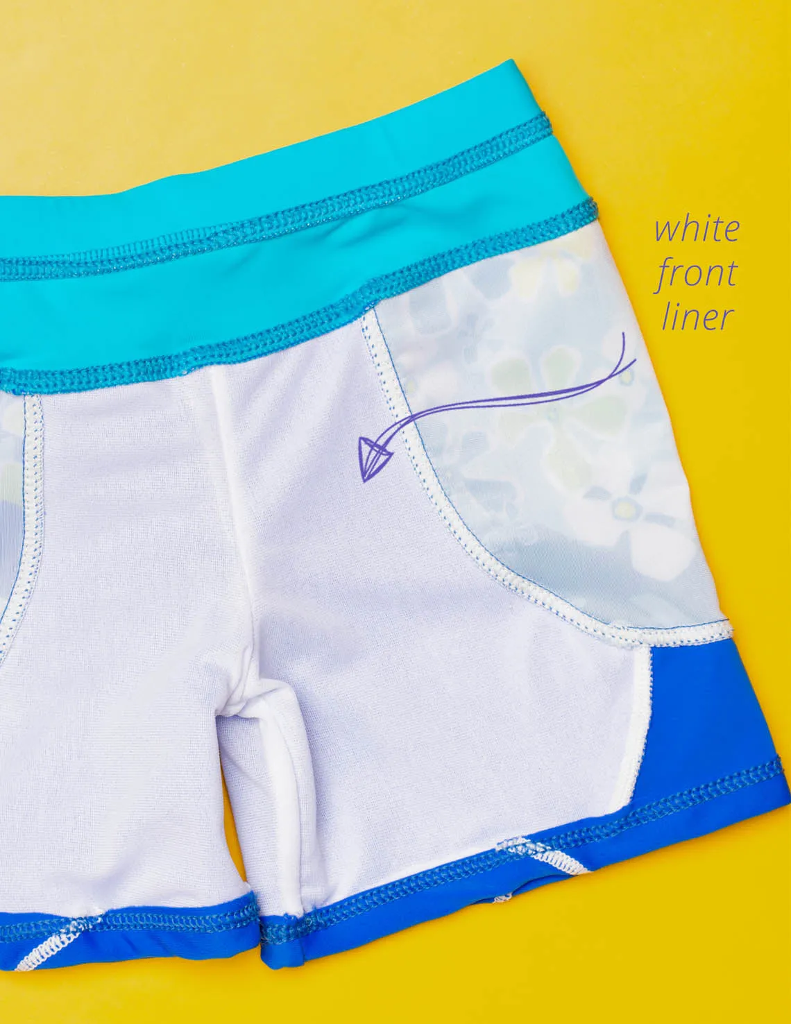 Seaside Rash Guard & Swim Short - Verbena