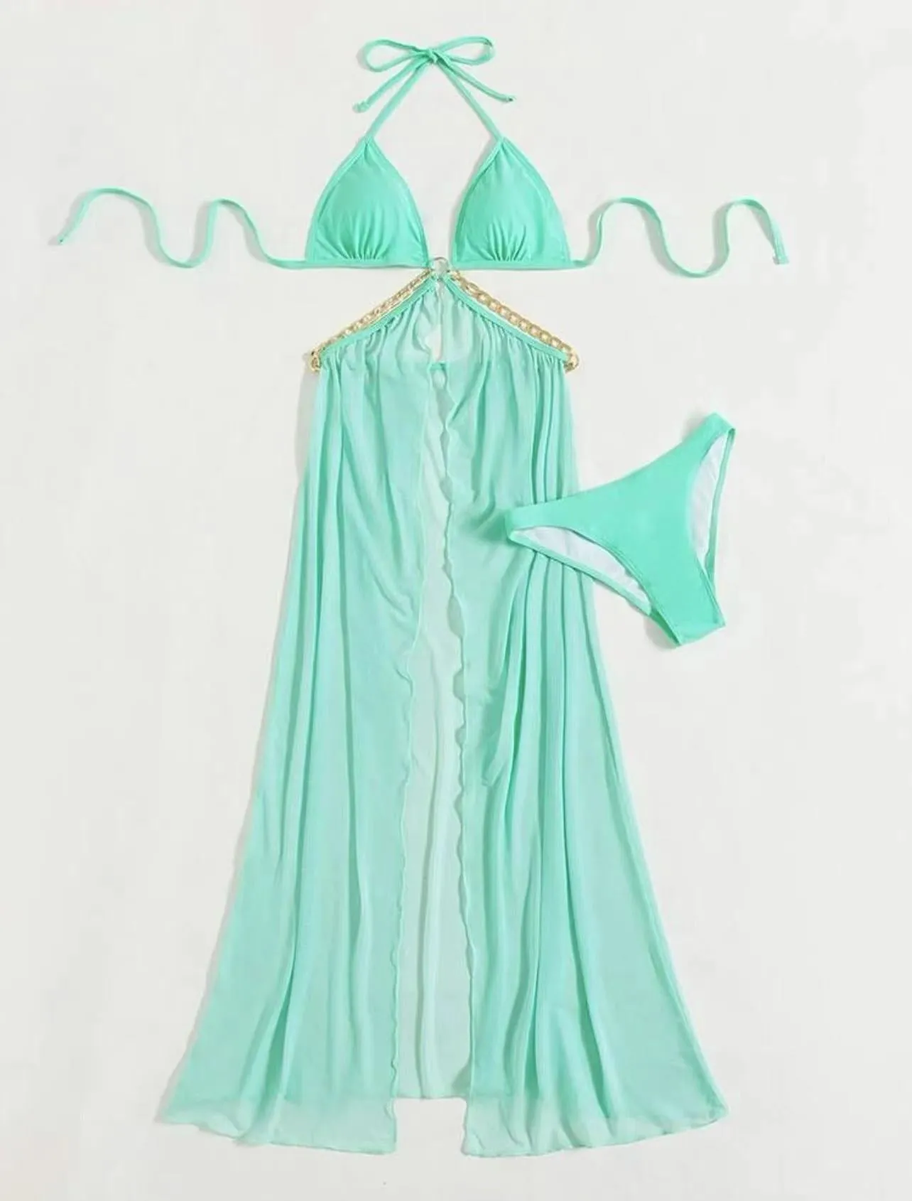 Sexy 3pcs Women Bikini Swimsuits
