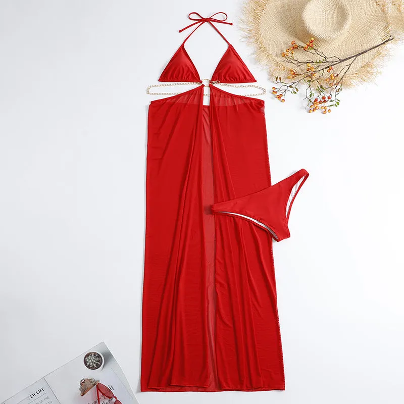 Sexy 3pcs Women Bikini Swimsuits