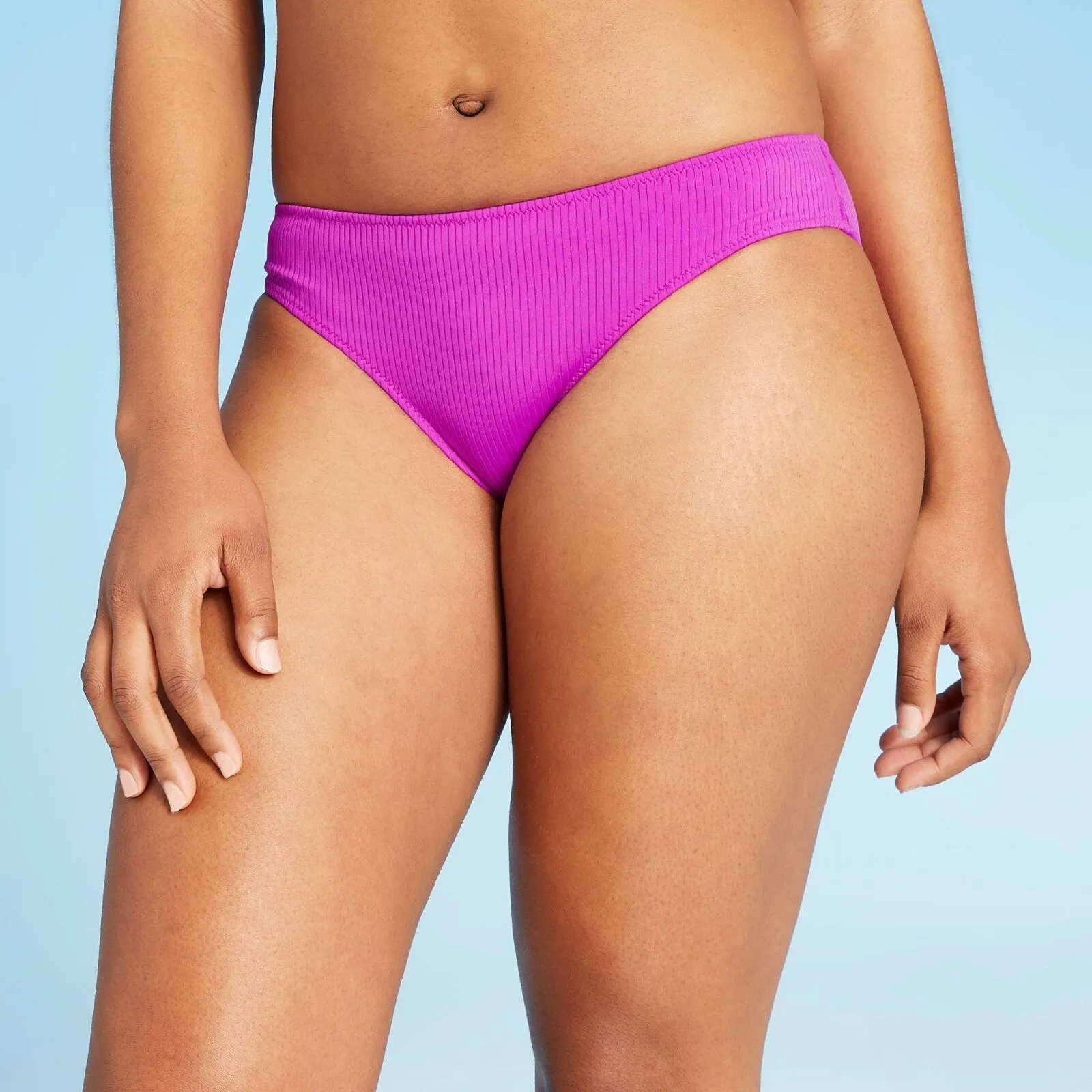 Shade & Shore Women's Ribbed Hipster Bikini Bottom AFT01