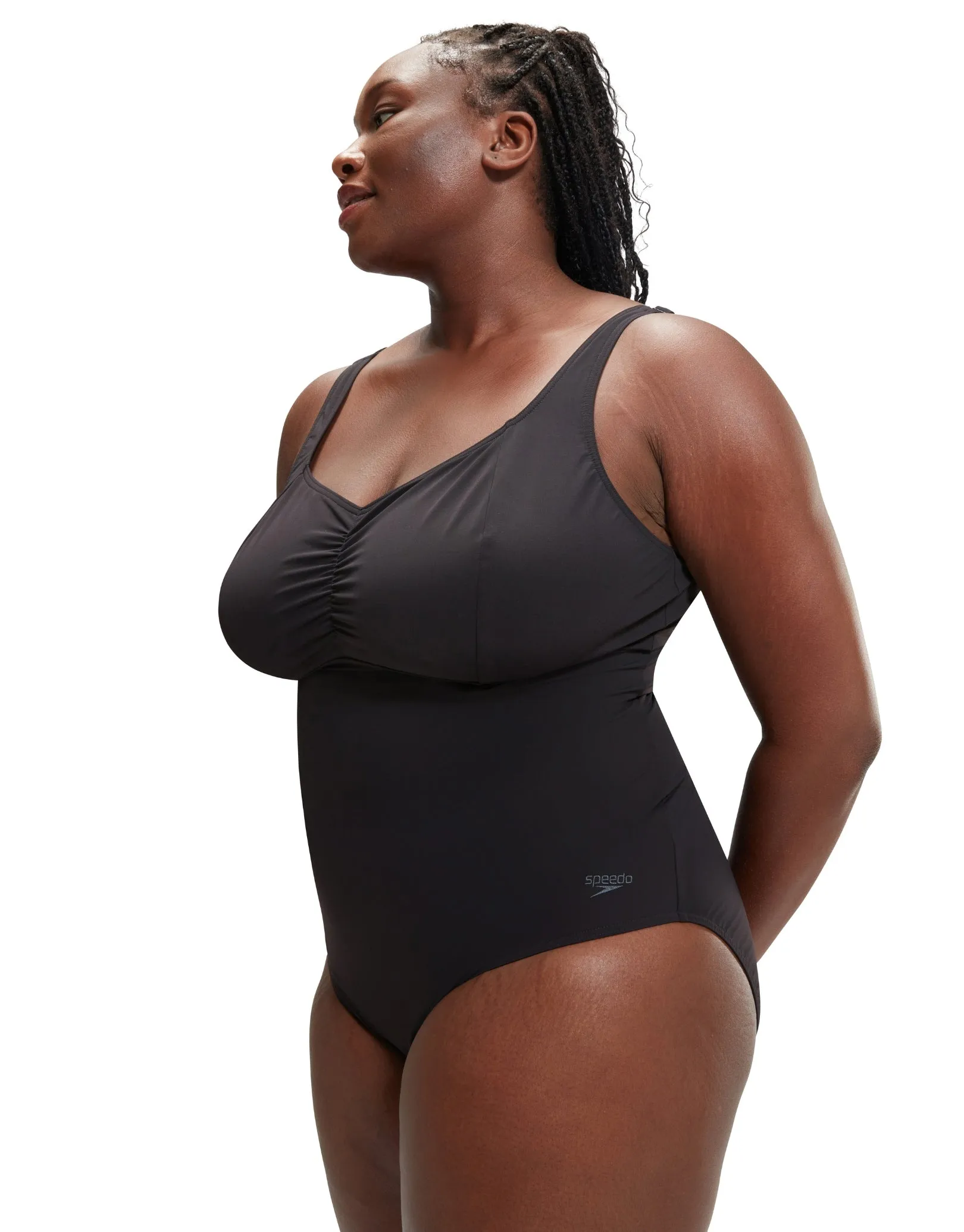 Shaping AquaNite Swimsuit - Black/Plus Size