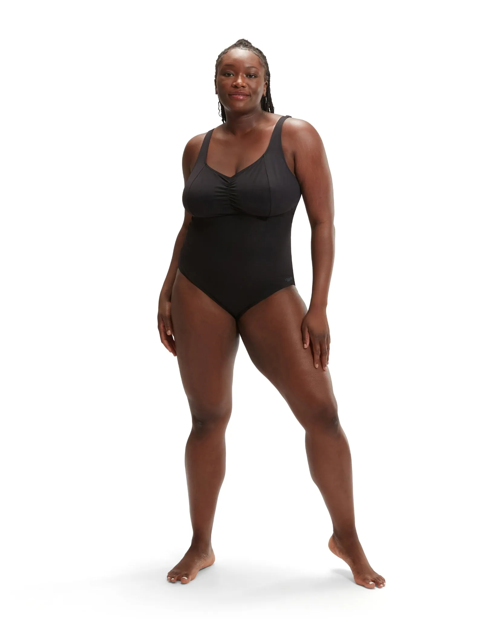Shaping AquaNite Swimsuit - Black/Plus Size