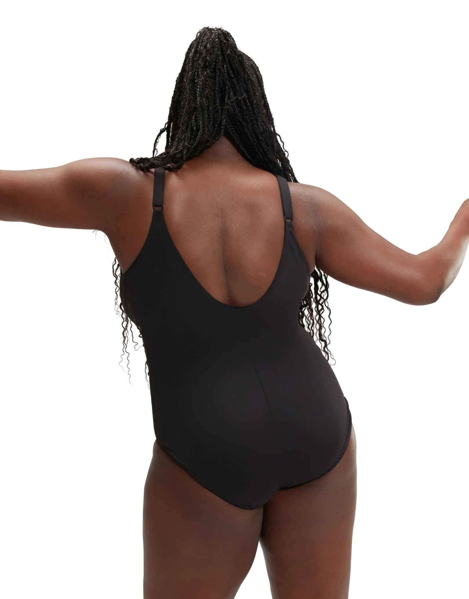 Shaping AquaNite Swimsuit - Black/Plus Size