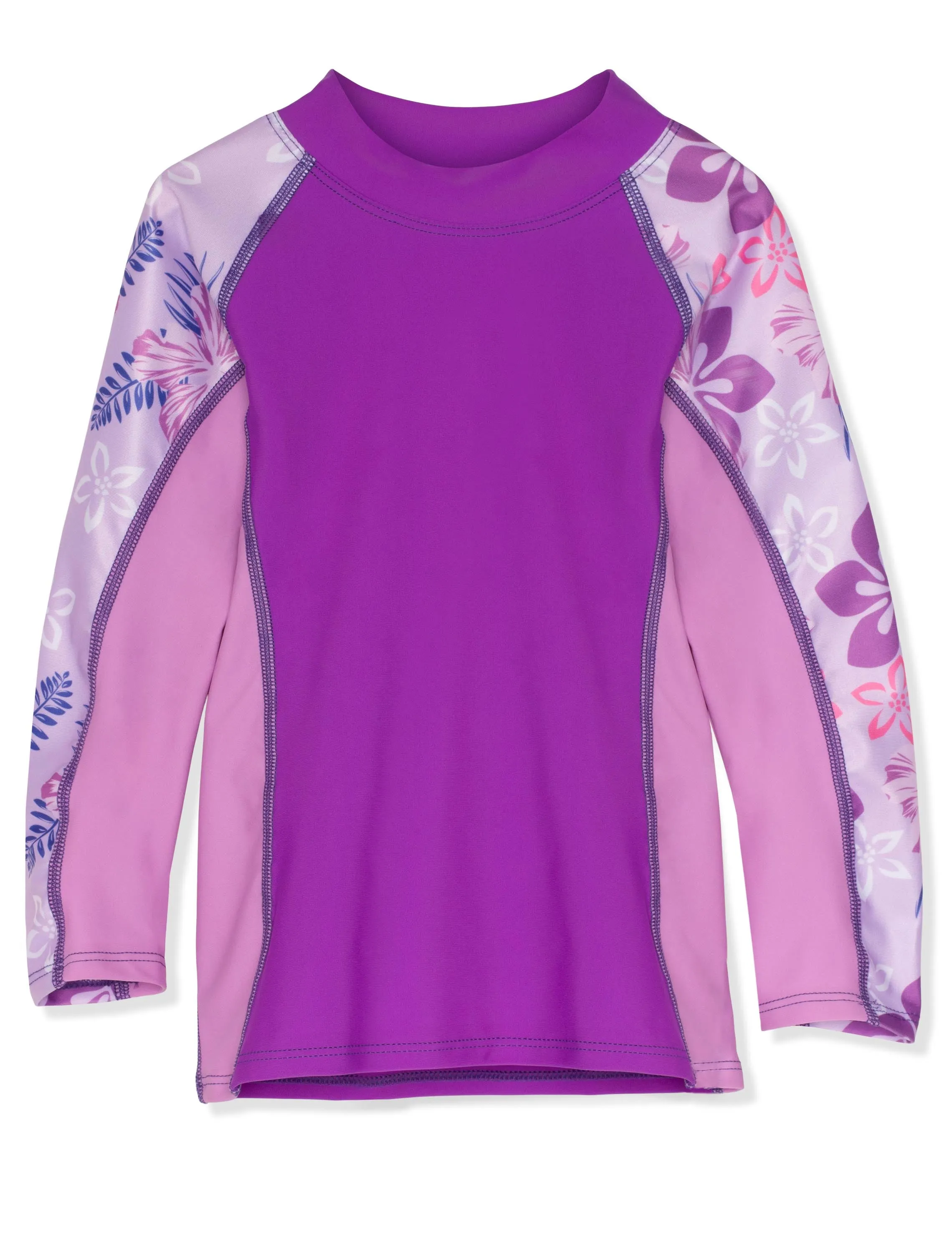 Shoreline Rash Guard & Swim Legging - Malva