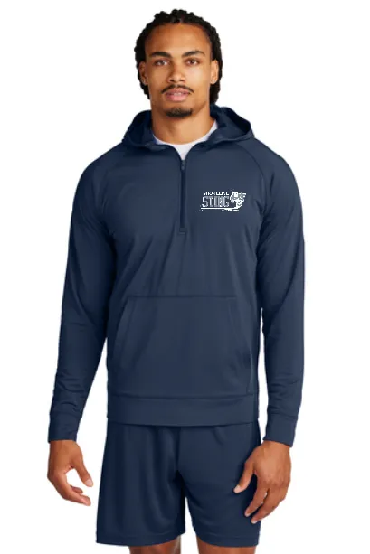 Shoreline Sting Sport-Tek® Sport-Wick® Stretch 1/2-Zip Hoodie Adult and Ladies