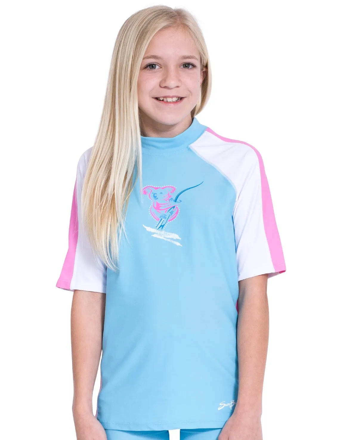 Short Sleeve Rash Guard - Mallow
