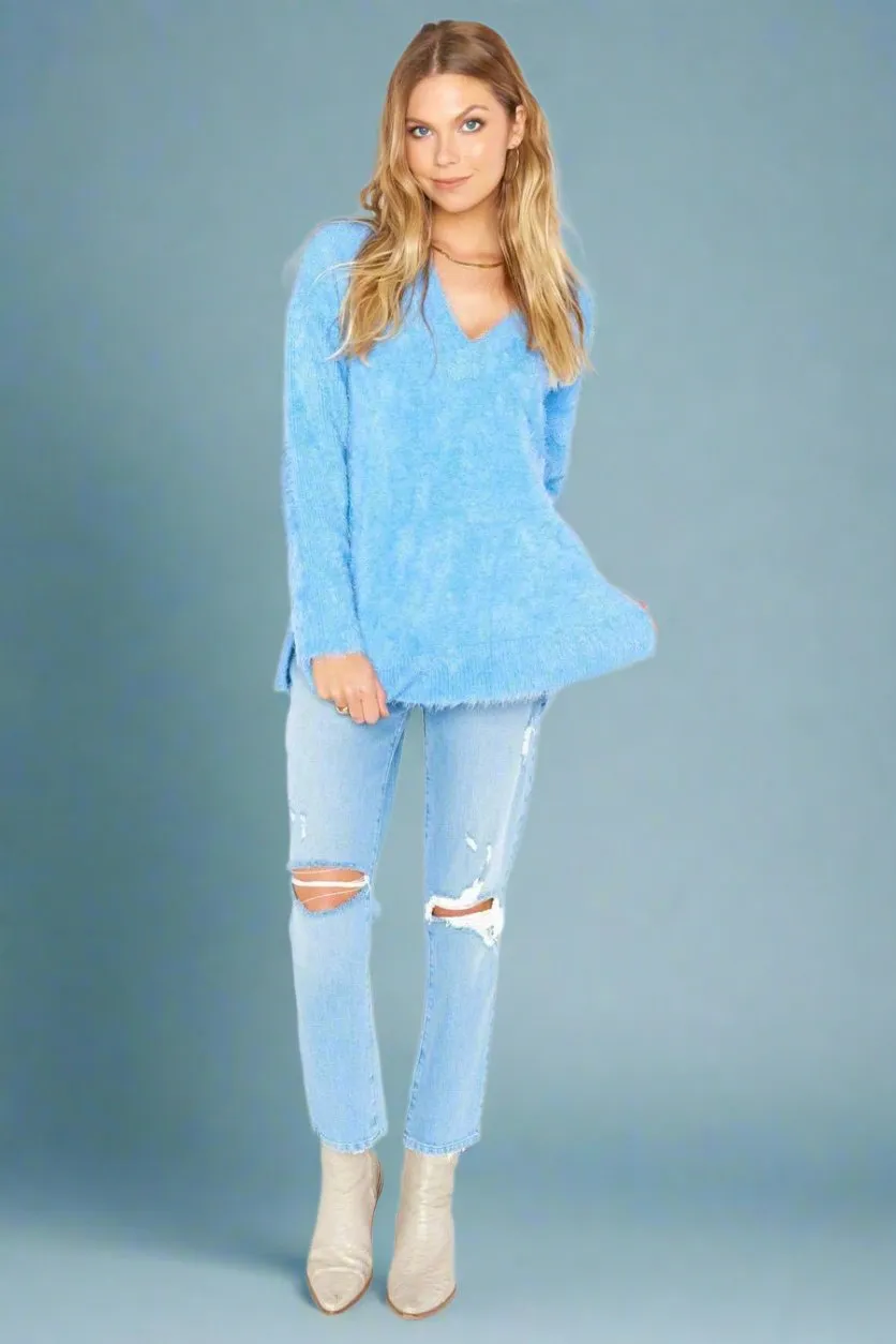 Show Me Your Mumu Cozy Fuzzy Forever Knit Jumper
