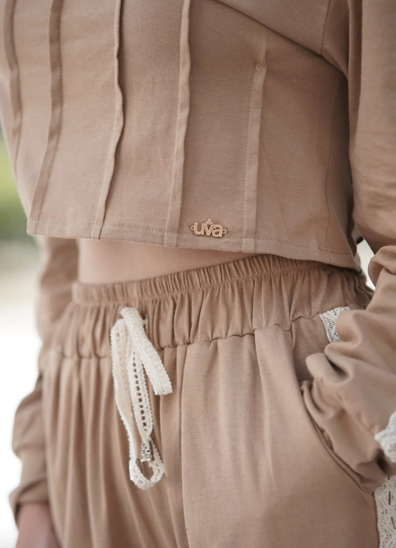 SIDNEY' JOGGER SET NUDE