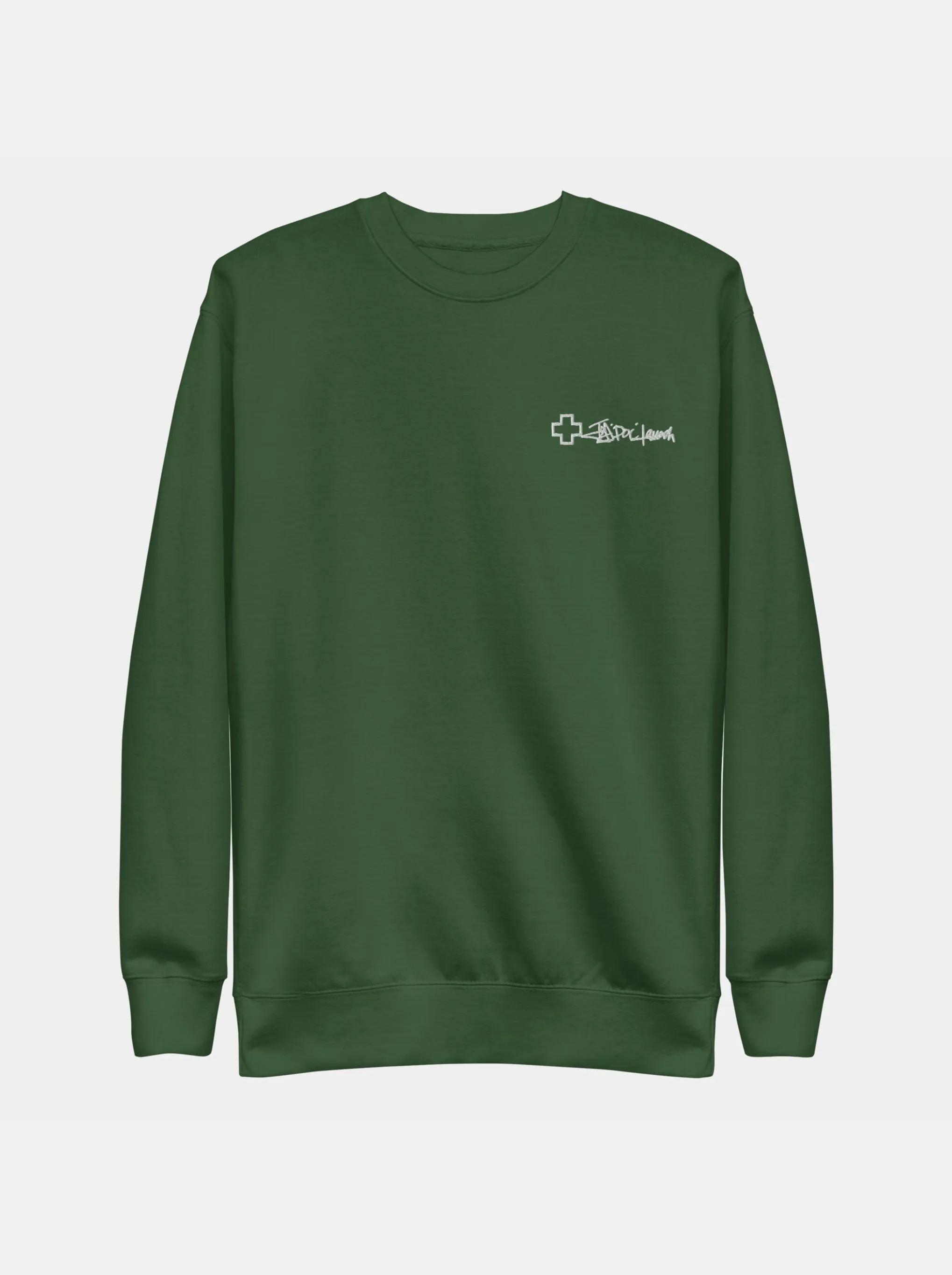 Signature Crewneck - Forest Green