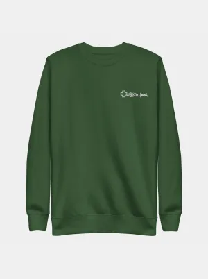 Signature Crewneck - Forest Green