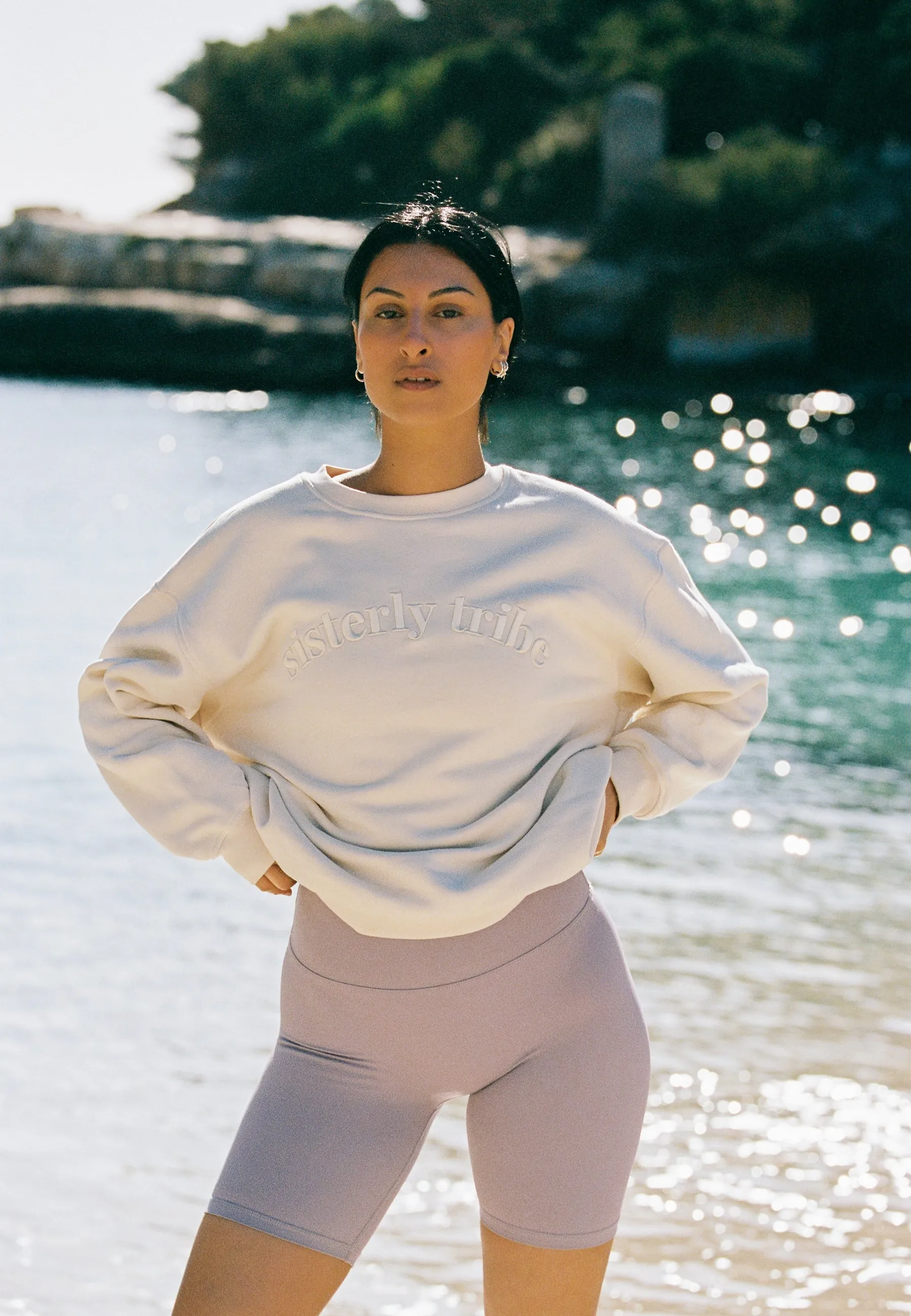 Sisterly Tribe Sweatshirt - Marshmallow