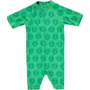 Smafolk Short Sleeve Apple Swim Suit - Green - FINAL SALE - PLEASE READ SIZING ADVICE
