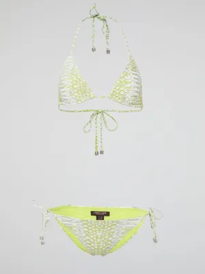 Snake Print Swimwear