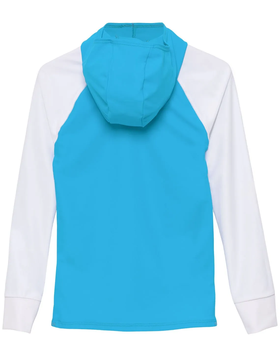 Snorkel Hoodie Rash Guard - Caribbean Fish ID - Hawaii