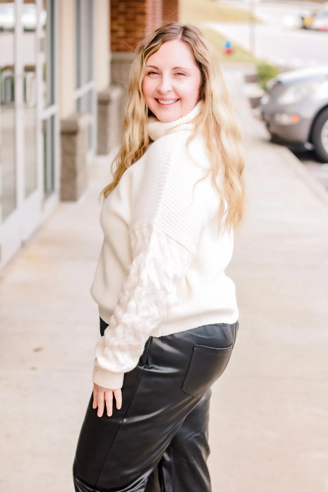 Snowed in Turtleneck Sweater