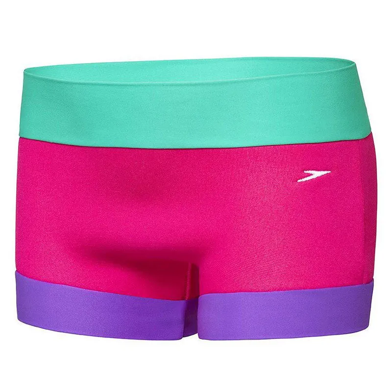 SPEEDO BABY GIRL NEOPRENE AQUA NAPPY PINK PURPLE GREEN