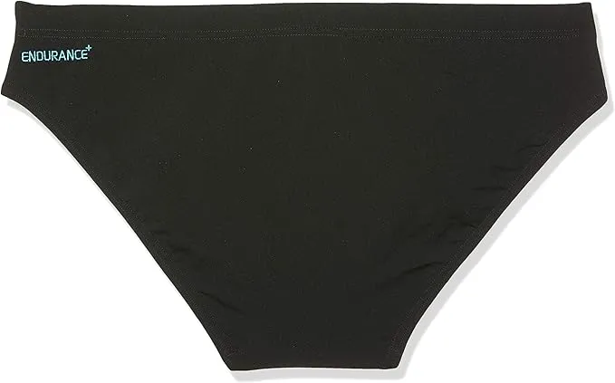 Speedo Boom Splice Mens Swim Brief - Black