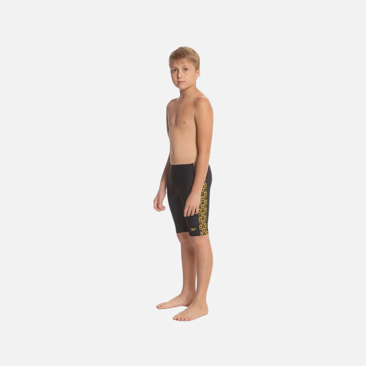 Speedo Boomstar Splice Kids Jammer -True Navy/Mango