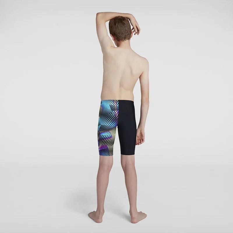 Speedo Boys Digital Allover V Cut Jammer