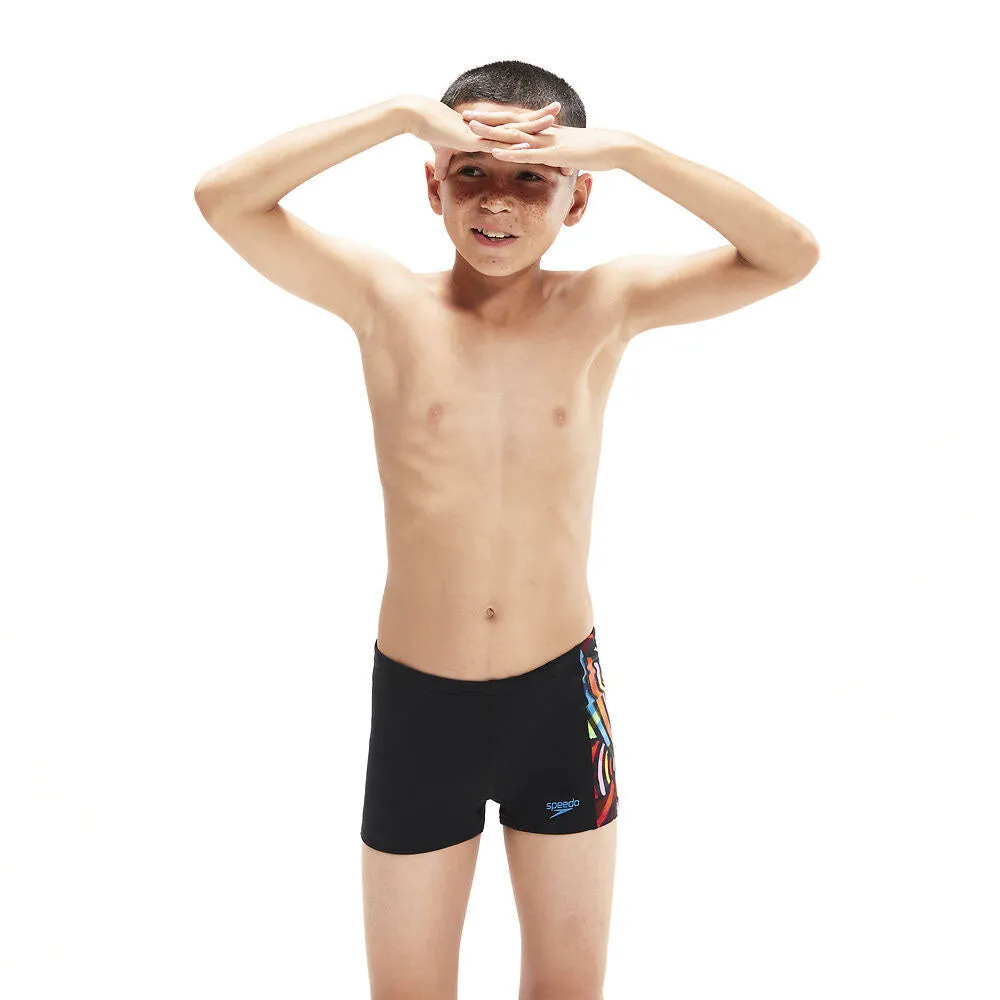 Speedo Boys Digital Panel Aquashorts