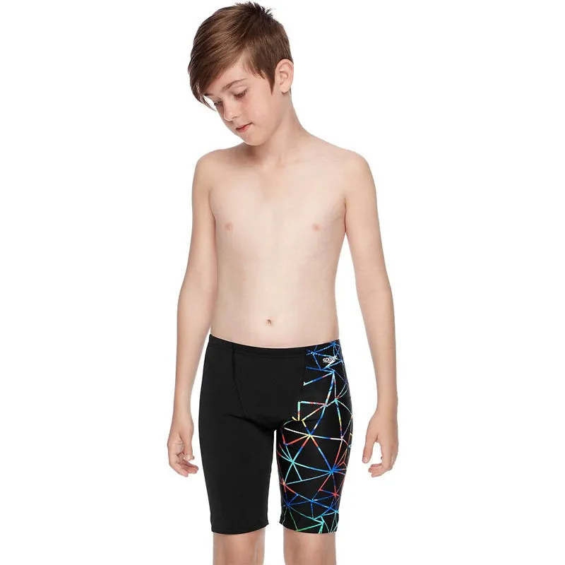 SPEEDO BOYS FUTURE WORLD JAMMER BLACK FUTURE WORLD