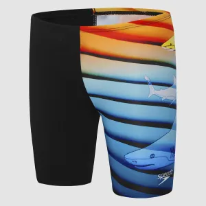 Speedo Boys Hybrid Mid Jammer Swimming Shorts