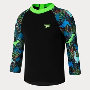 Speedo Boys Long Sleeve Dino Rashie