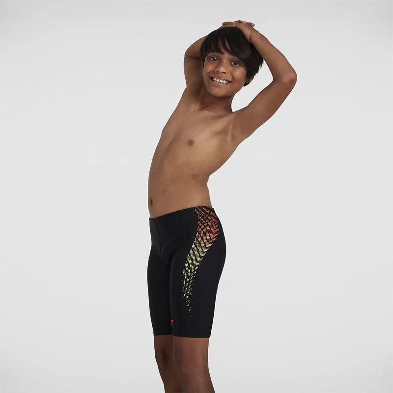 Speedo Boys Plastisol Placement Jammer