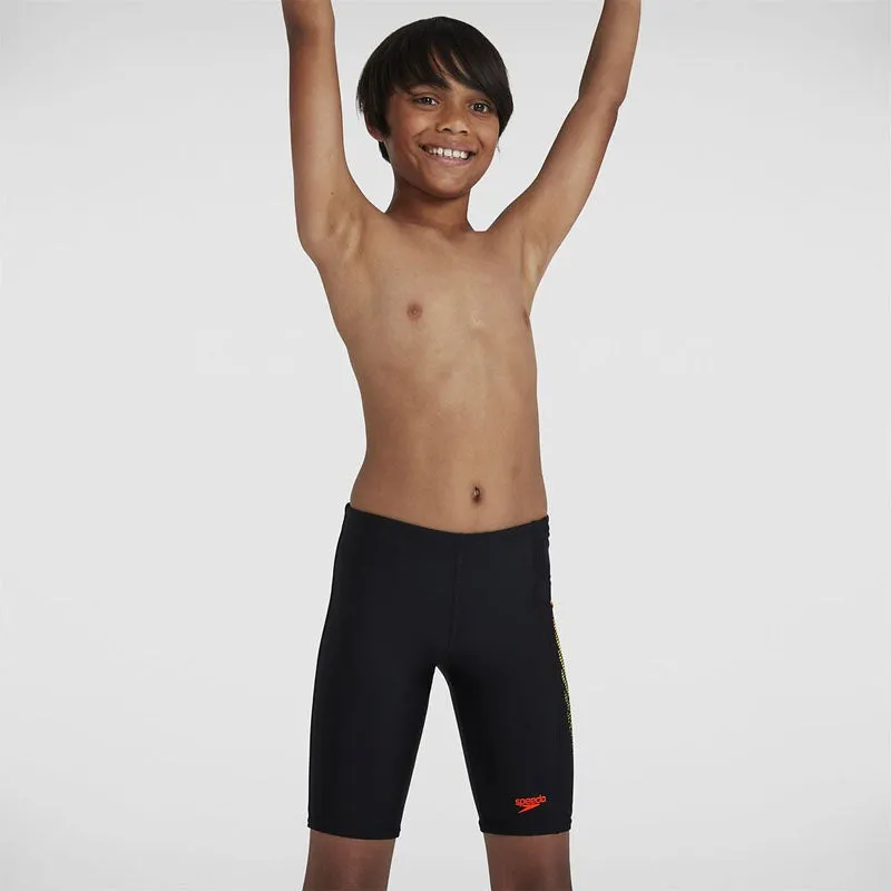 Speedo Boys Plastisol Placement Jammer