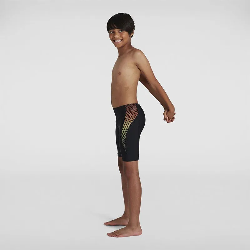 Speedo Boys Plastisol Placement Jammer