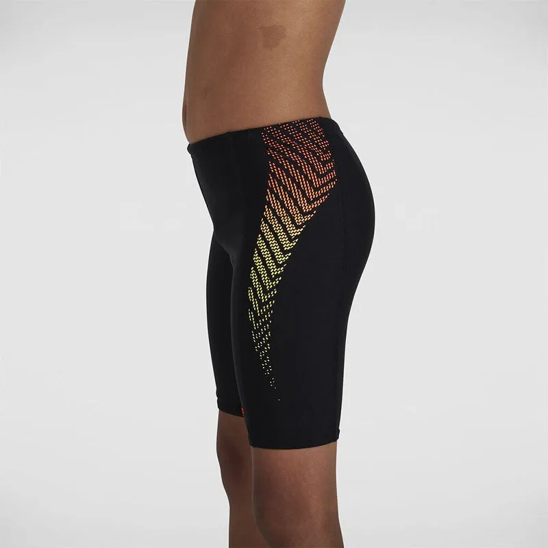 Speedo Boys Plastisol Placement Jammer