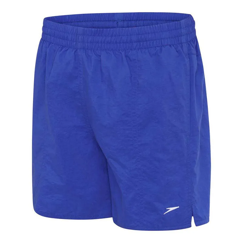 SPEEDO BOYS SOLID LEISURE SHORT BLUE